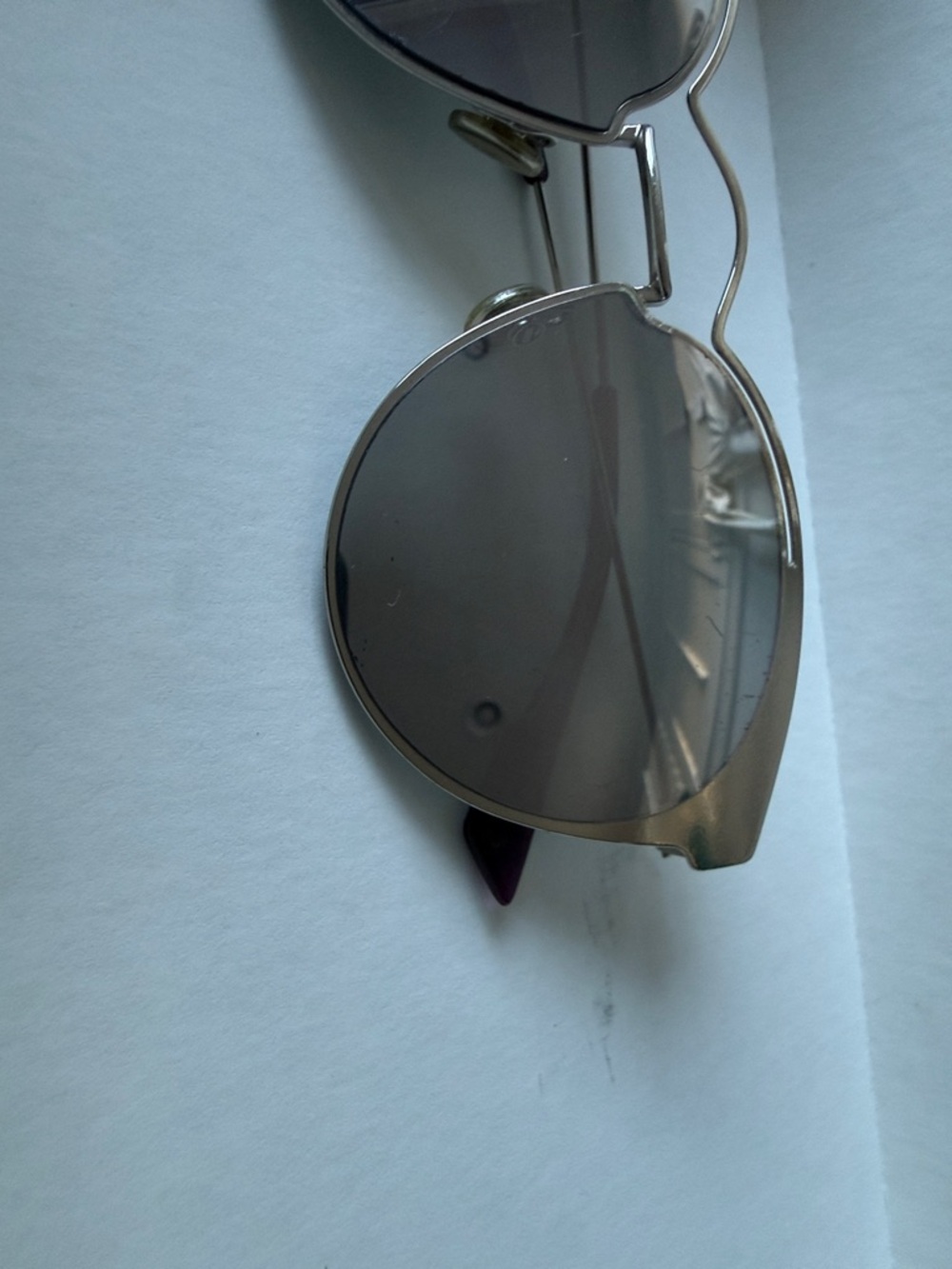 Dior Silver Mirror Sunglasses - Picture 5 of 9